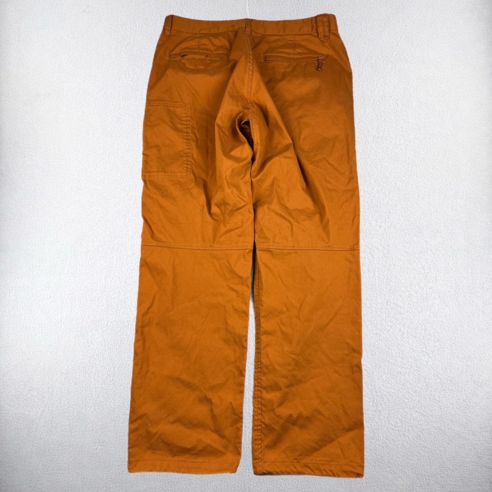 Mountain Hardwear Pants Mens 34x30 Orange AP Scrambler Climbing Hiking OM8586 - Picture 2 of 8